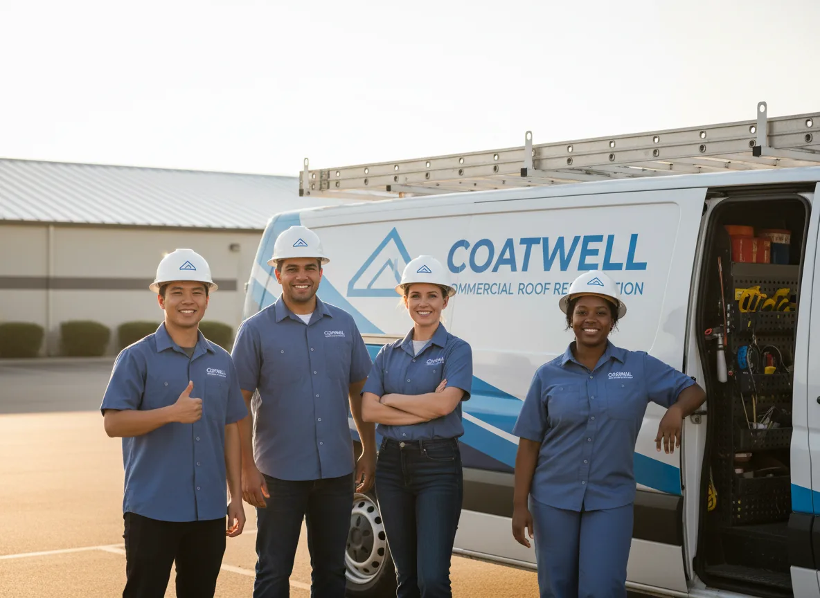 Commercial roof coating company in Uxbridge, MA